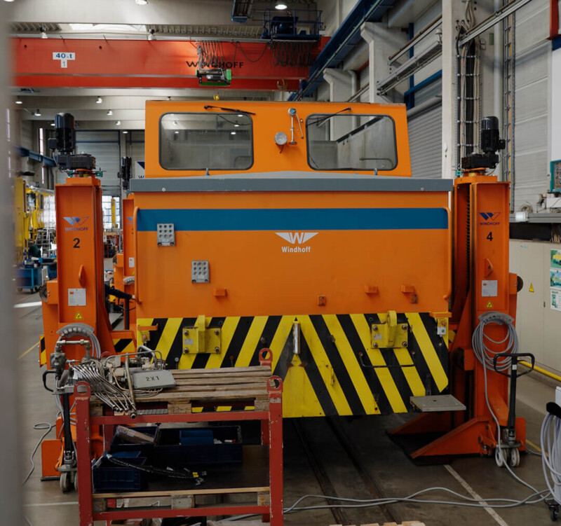 TeleTrac RW110 DH beim Umbau auf Elektroantrieb