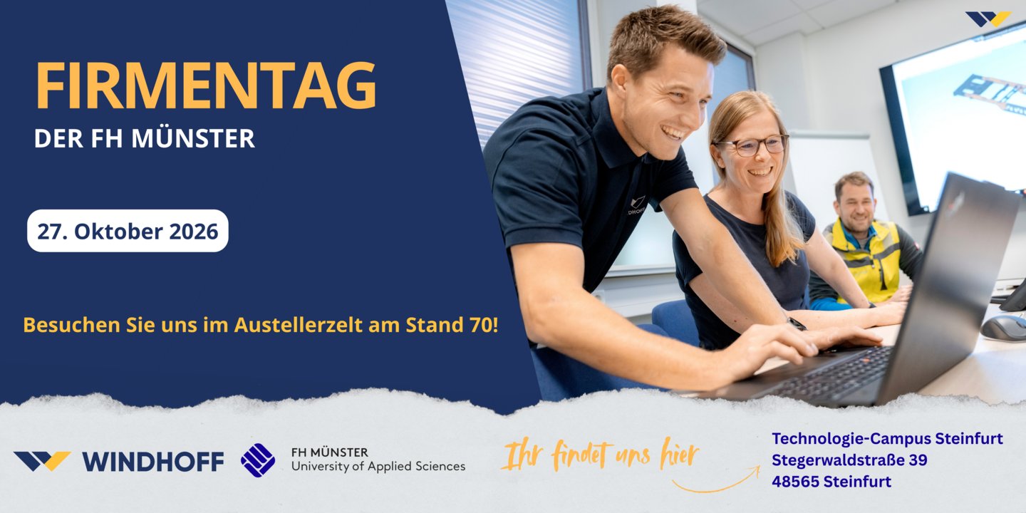 WINDHOFF beim Firmentag der FH Münster im Oktober 2026